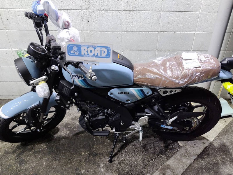 YAMAHAヤマハ【XSR125】ブルー